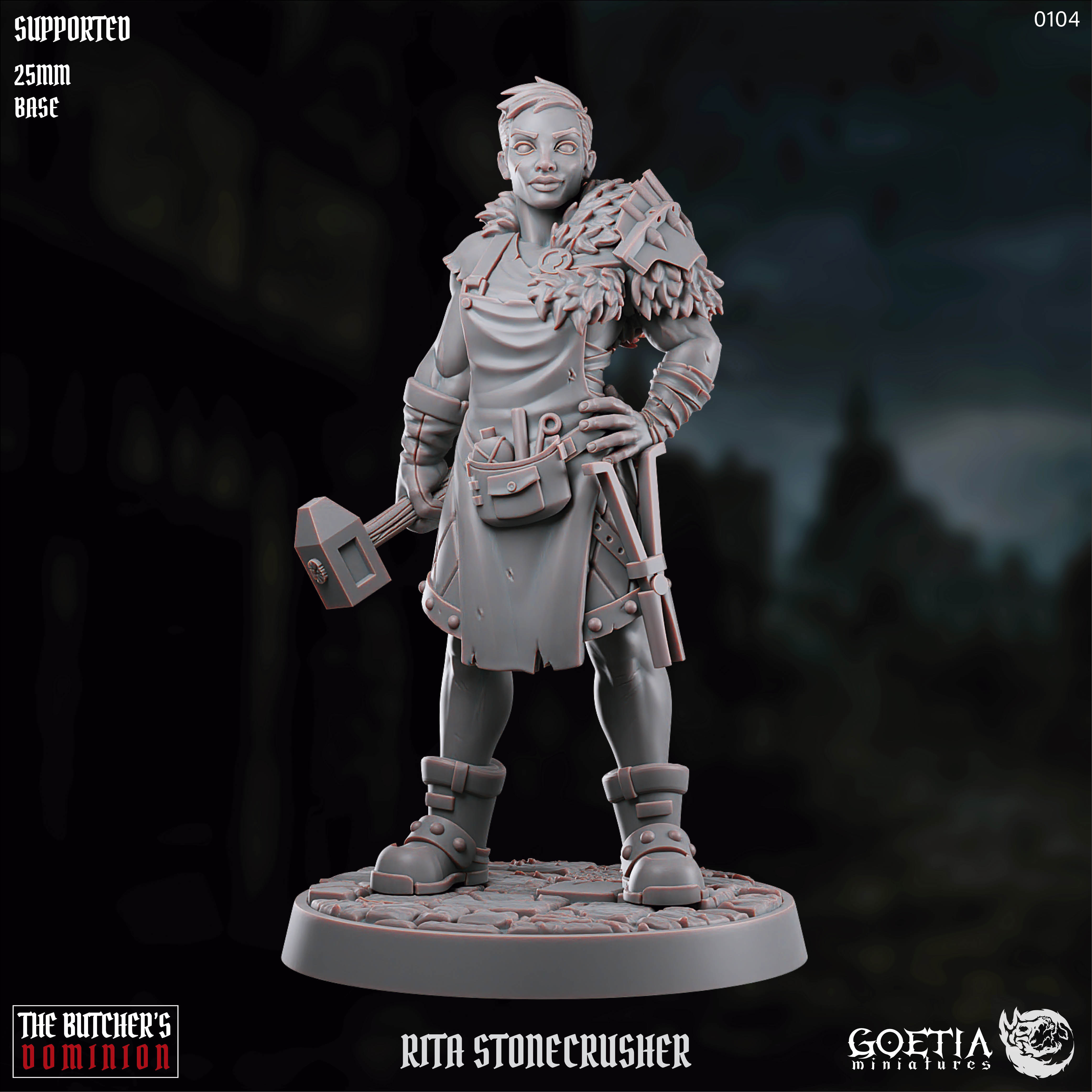 Forge Blacksmith | Rita Stonecrusher | Neutral